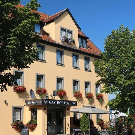 Gasthof Post Rothenburg ob der Tauber Exteriör bild