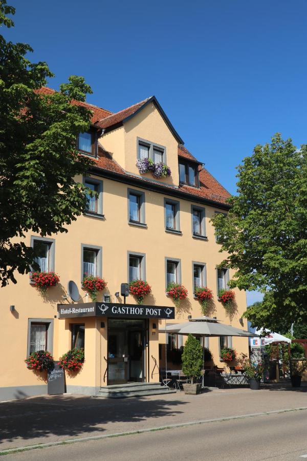 Gasthof Post Rothenburg ob der Tauber Exteriör bild