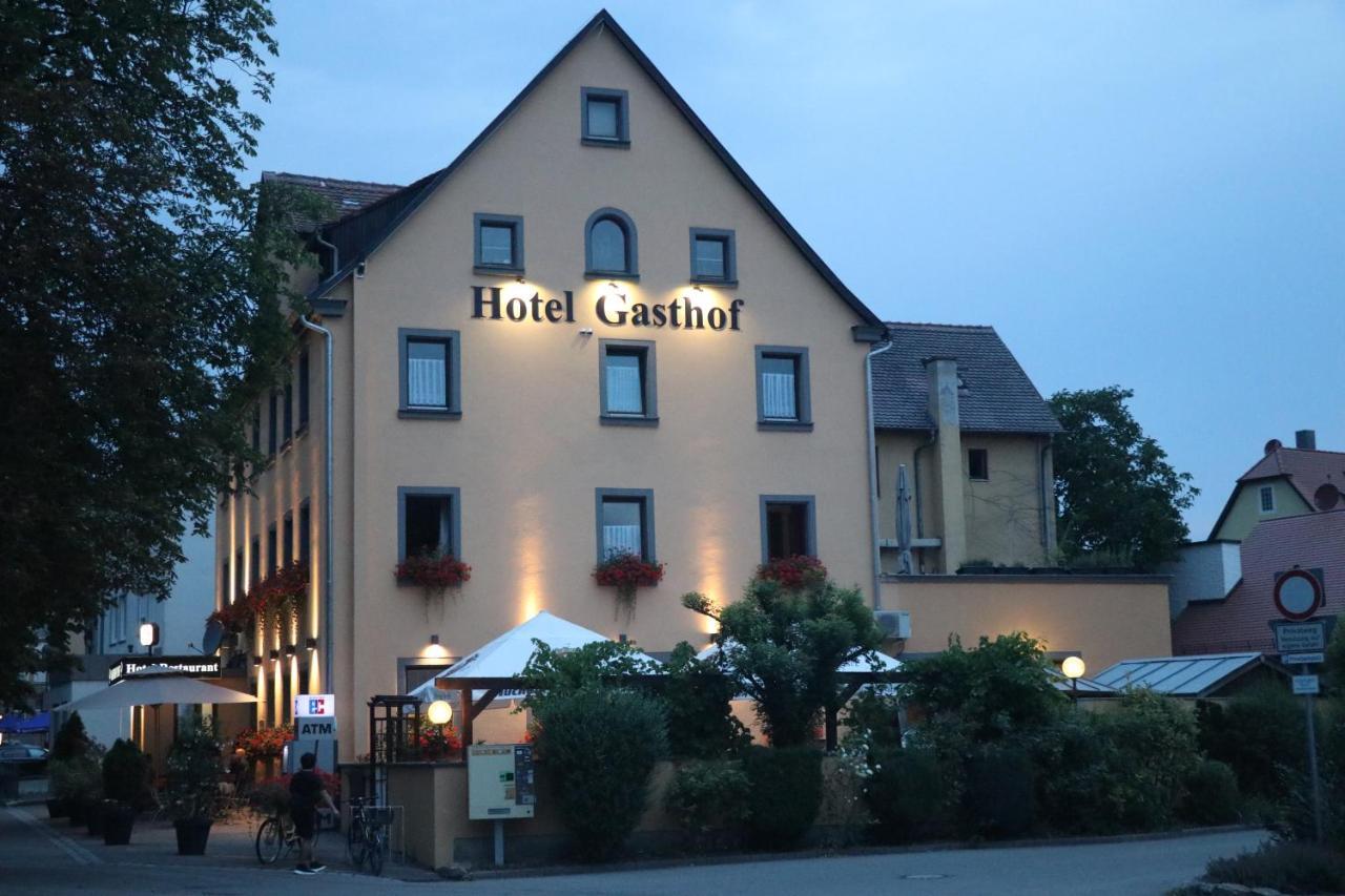 Gasthof Post Rothenburg ob der Tauber Exteriör bild