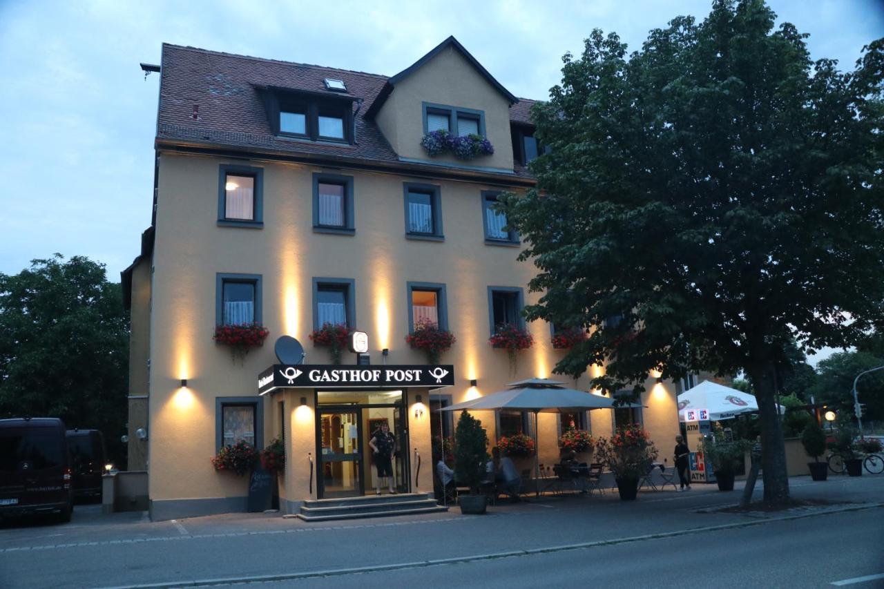 Gasthof Post Rothenburg ob der Tauber Exteriör bild