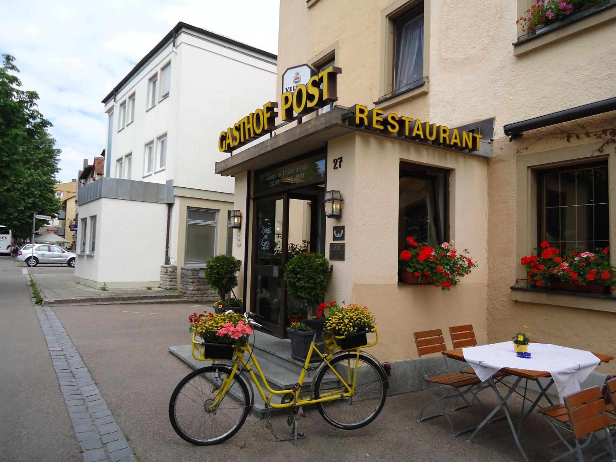 Gasthof Post Rothenburg ob der Tauber Exteriör bild
