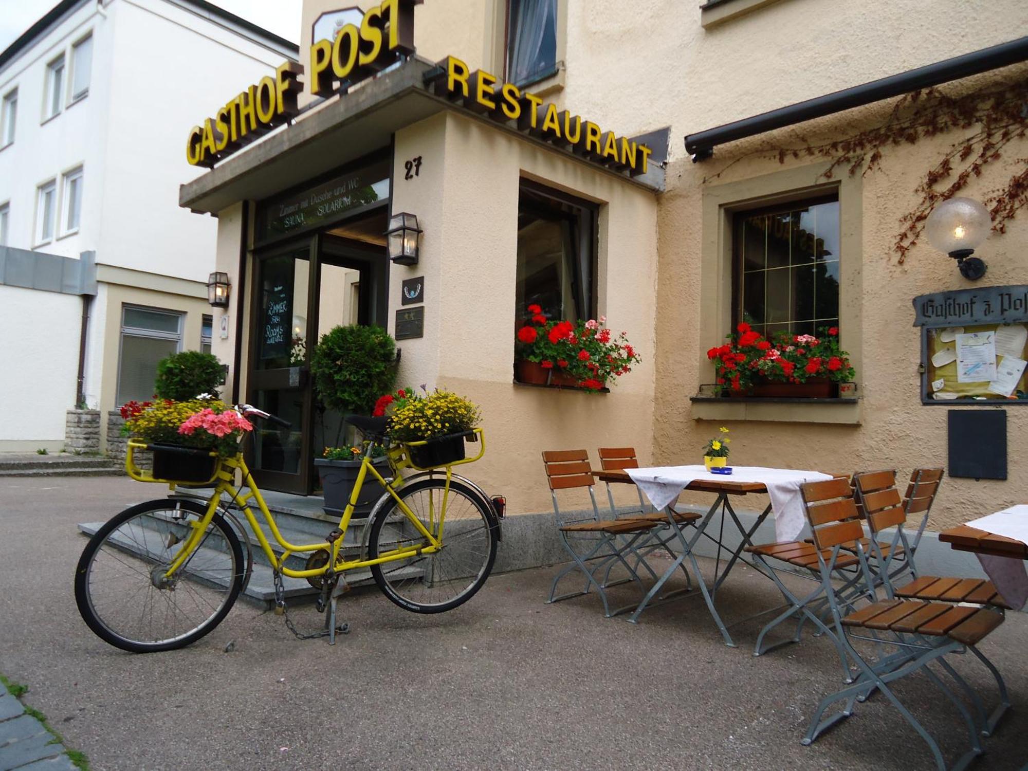 Gasthof Post Rothenburg ob der Tauber Exteriör bild